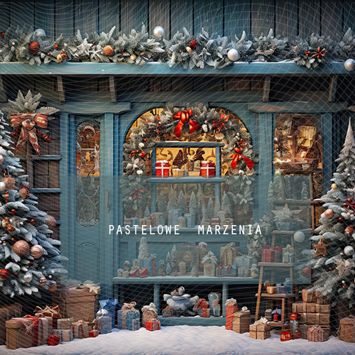 Tło fotograficzne materiałowe z kategorii Boże Narodzenie, Kadr 250x250 cm