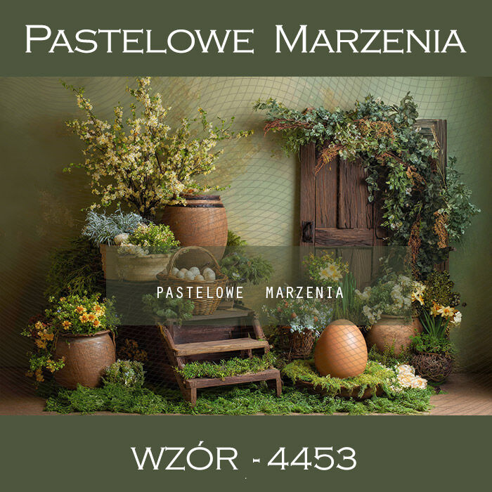 Tło fotograficzne wiosenne z jajkami t_4453