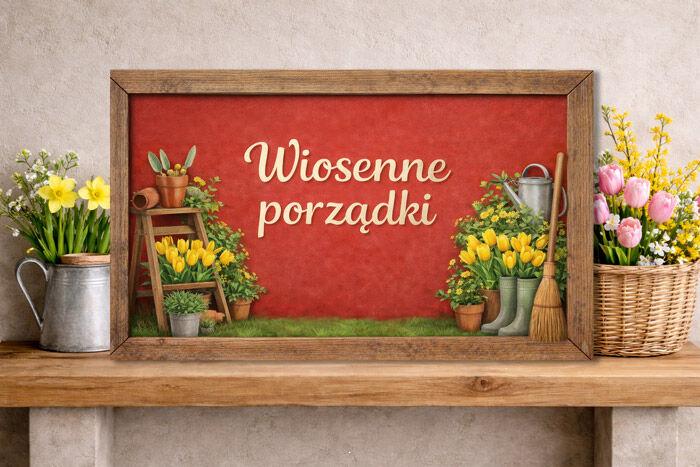 Obrazek wiosenny 284 - 50x30 cm