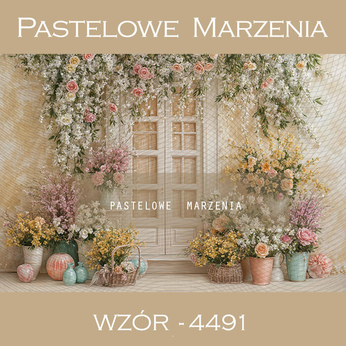 Tło fotograficzne wiosenne z kwiatami t_4491