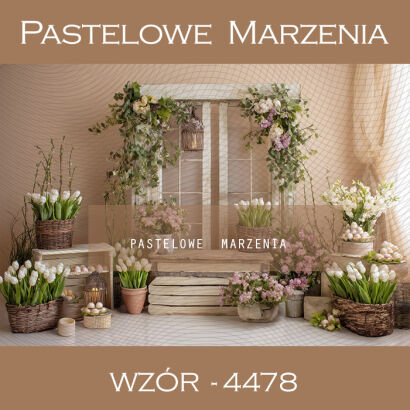 Tło fotograficzne wiosenne z kwiatami t_4478