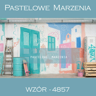 Tło fotograficzne szkolne ze ścianami t_4857