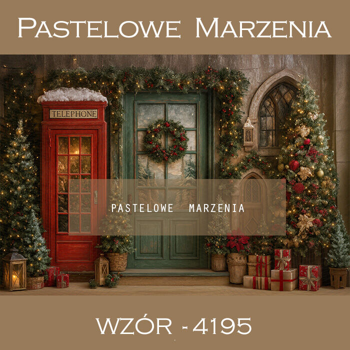 Tło fotograficzne zimowe wnętrze t_4195