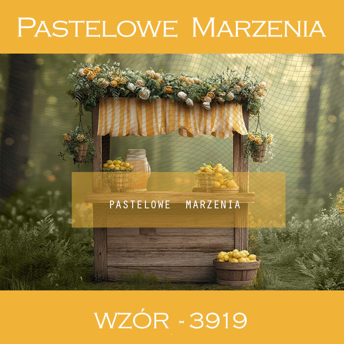 Tło fotograficzne letnie z cytrynami t_3919