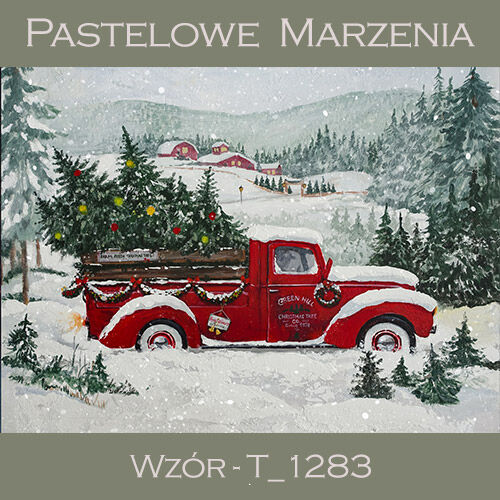 Tło fotograficzne materiałowe t_1283 - Boże Narodzenie