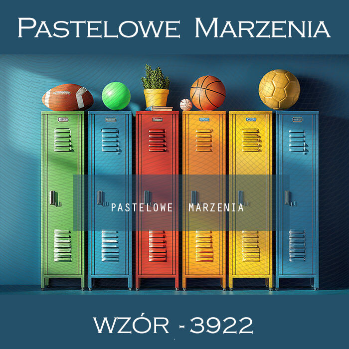 Photographic backdrop for School with school lockers t_3922