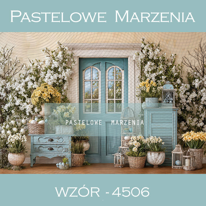 Tło fotograficzne wiosenne z kwiatami t_4506