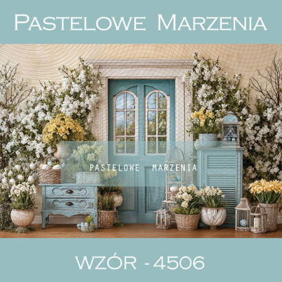 Tło fotograficzne wiosenne z kwiatami t_4506