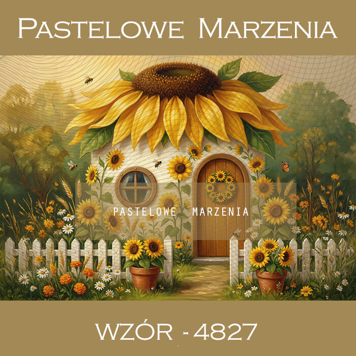 Summer photographic background with sunflowers t_4827