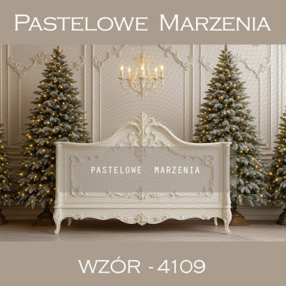 Photographic backdrop for Christmas with headrest t_4109