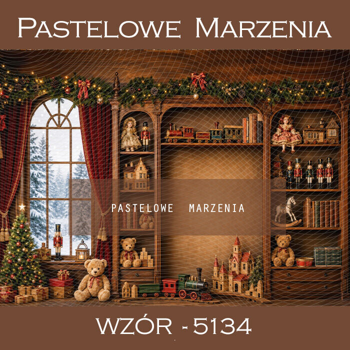 Christmas photographic background showing interior t_5134