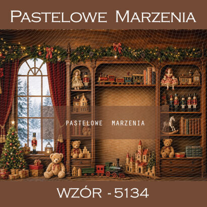Christmas photographic background showing interior t_5134