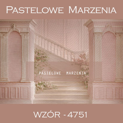 Tło fotograficzne komunijne ze schodami t_4751