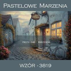 Photographic backdrop from streets category with tenement houses t_3819