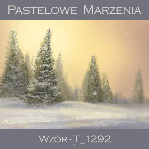 Tło fotograficzne materiałowe t_1292 - zima