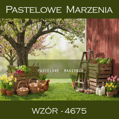 Tło fotograficzne wiosenne z jajkami t_4675