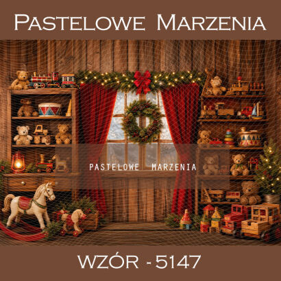 Christmas photographic background showing interior t_5147