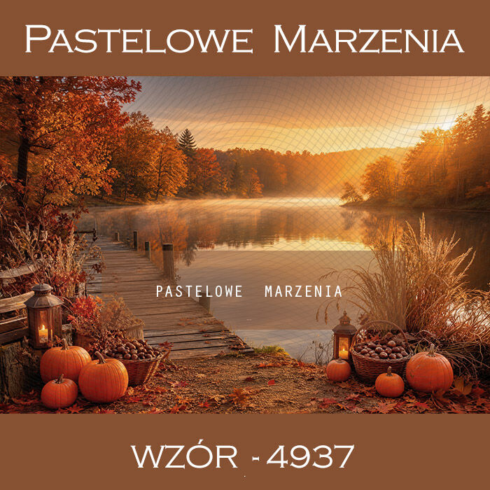Autumn photographic background with lake t_4937