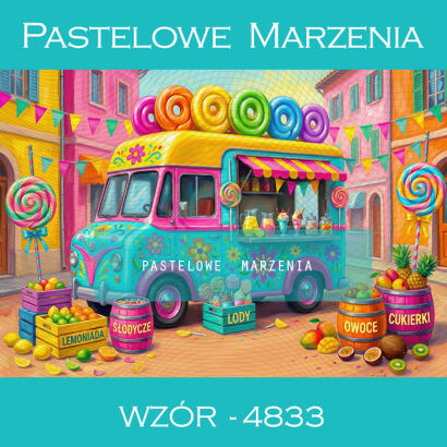 Tło fotograficzne letnie z autem t_4833