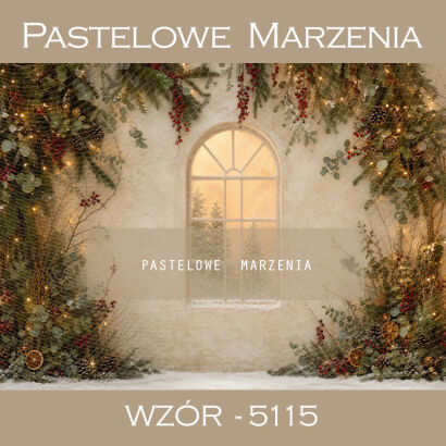 Christmas Photography Background with Window t_5115