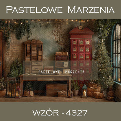Tło fotograficzne na Boże Narodzenie ze skrzynkami pocztowymi t_4327