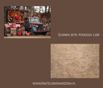 Zestaw ścianka materiałowa + podłoga t_3676, p_1168