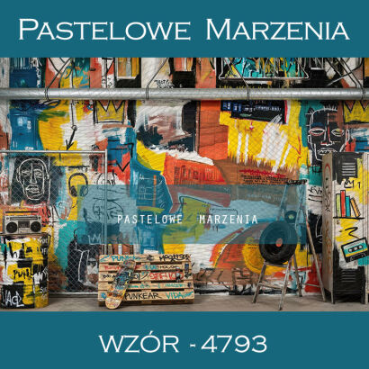 Tło fotograficzne szkolne z graffitti t_4793