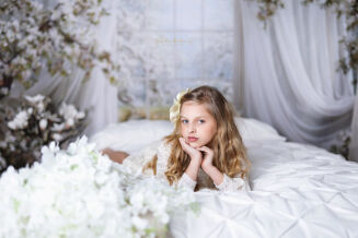 Spring photographic background with flowers t_4624 - 2