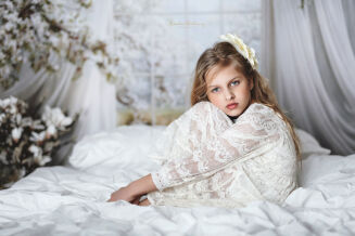 Spring photographic background with flowers t_4624 - 7