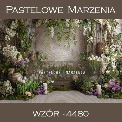 Tło fotograficzne wiosenne z kwiatami t_4480