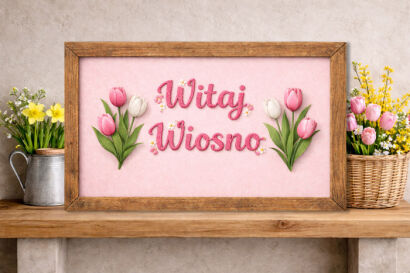 Obrazek wiosenny 283 - 50x30 cm