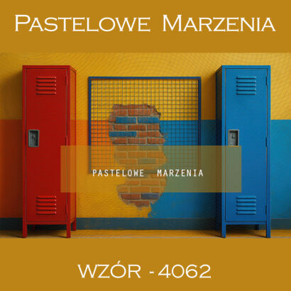 Tło fotograficzne szkolne z szafkami szkolnymi t_4062