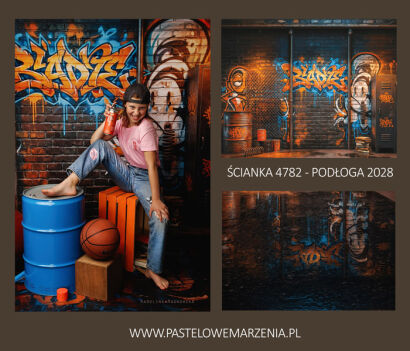 Zestaw ścianka materiałowa + podłoga t_4782, p_2028