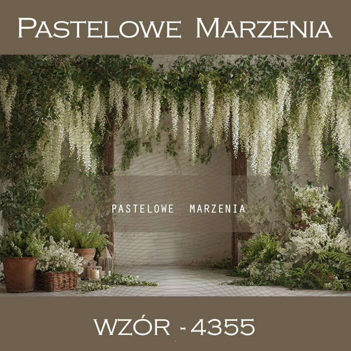 Spring floral photography backdrop t_4355