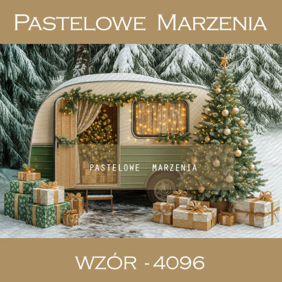 Photographic backdrop for Christmas with car t_4096