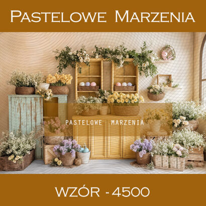 Tło fotograficzne wiosenne z kwiatami t_4500