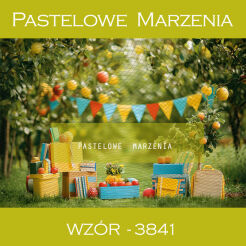 Photographic school backdrop with apples t_3841
