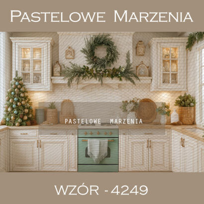 Christmas Photography Background with Kitchen t_4249