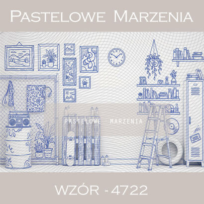 Tło fotograficzne szkolne z wnętrzem t_4722