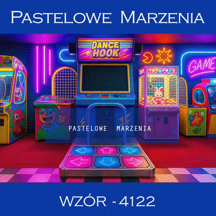 Tło fotograficzne z kategorii młodzieżowe z salonem gier t_4122