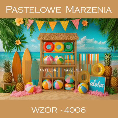Tło fotograficzne z kategorii Lato z plażą t_4006
