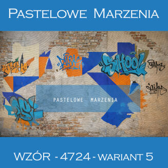 School photographic background with graffiti t_4724 - 5