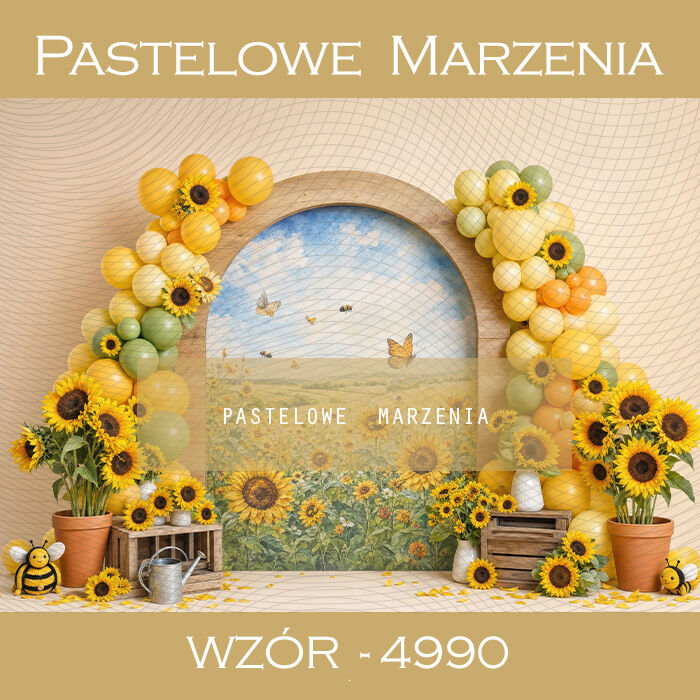 Autumn photographic background with sunflowers t_4990