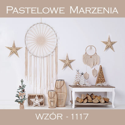 Tło fotograficzne na Boże Narodzenie w stylu boho t_1117