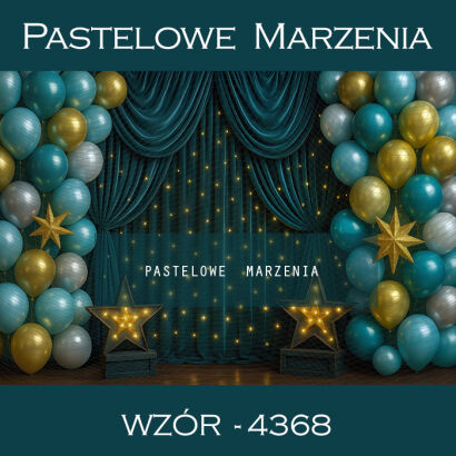Carnival photo background with balloons t_4368