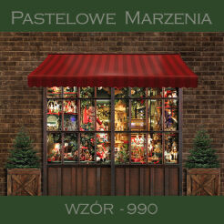 Photographic backdrop for Christmas with shop t_990