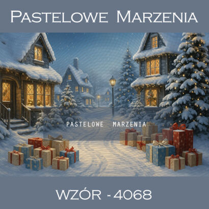 Tło fotograficzne na Boże Narodzenie z ulicą t_4068