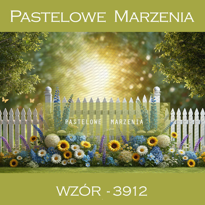 Photographic spring backdrop with flowers t_3912
