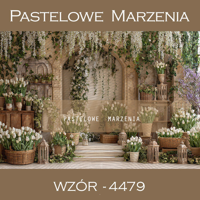 Tło fotograficzne wiosenne z kwiatami t_4479