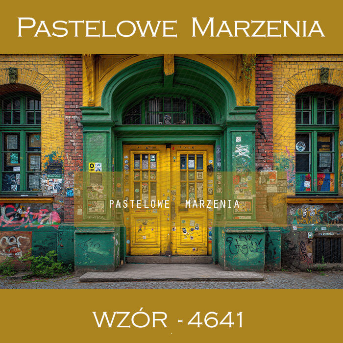 Tło fotograficzne szkolne z drzwiami t_4641